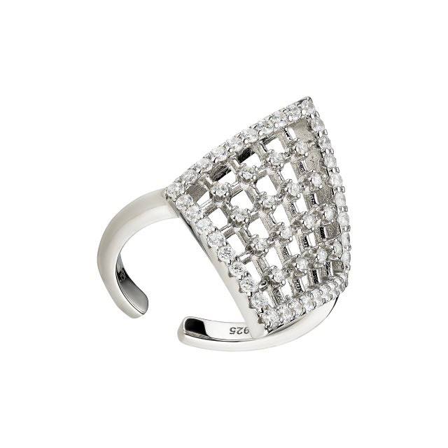 Amulet Ring | Rhodium