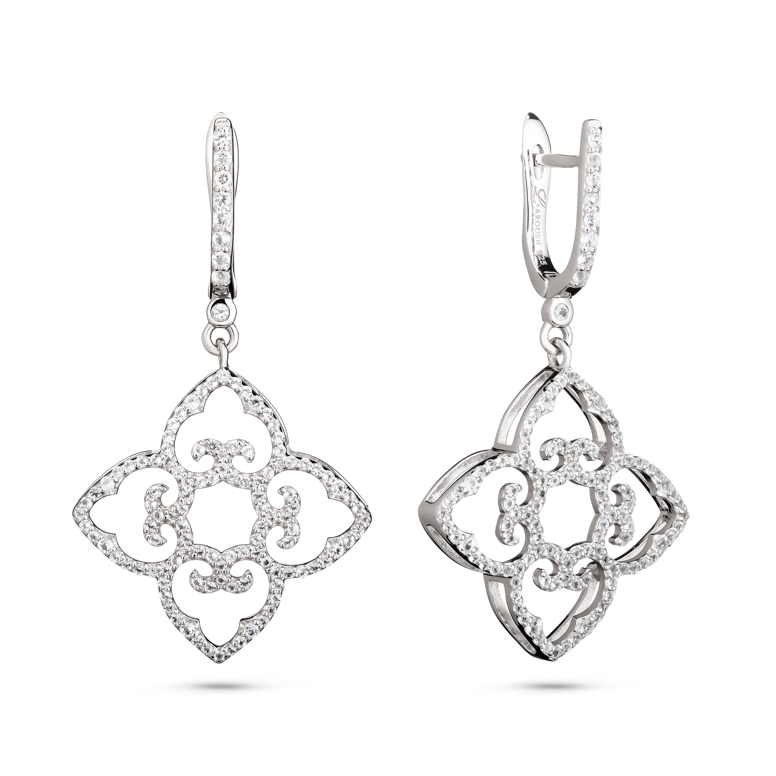 Classic Earrings | Rhodium