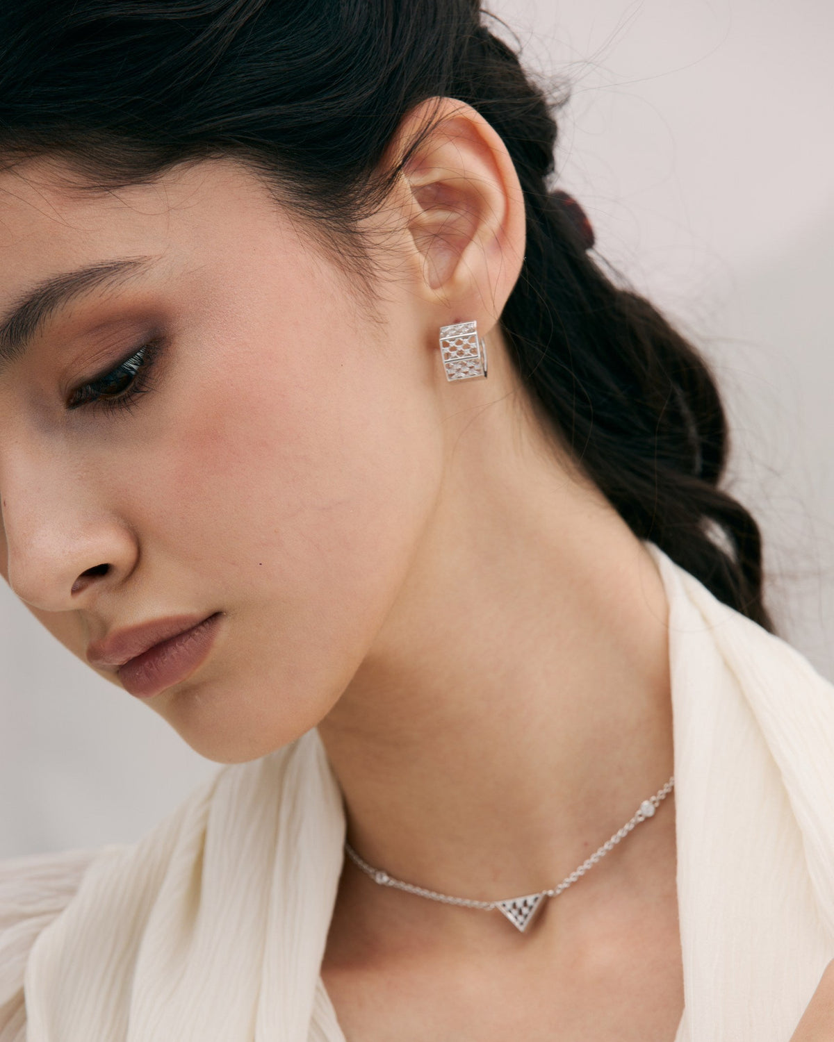 Facet Amulet Earrings