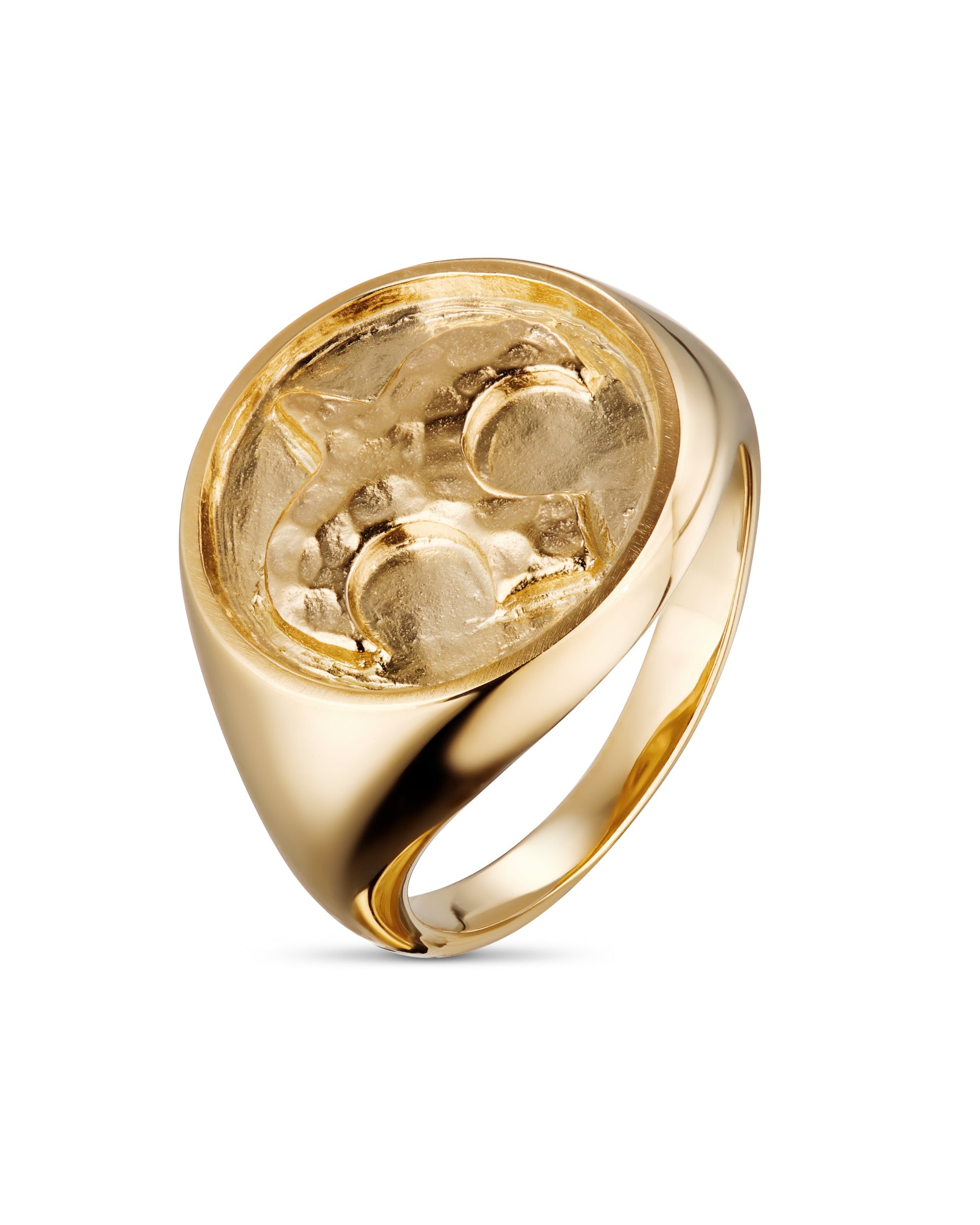 Antique Bird Ring | Yellow Gold