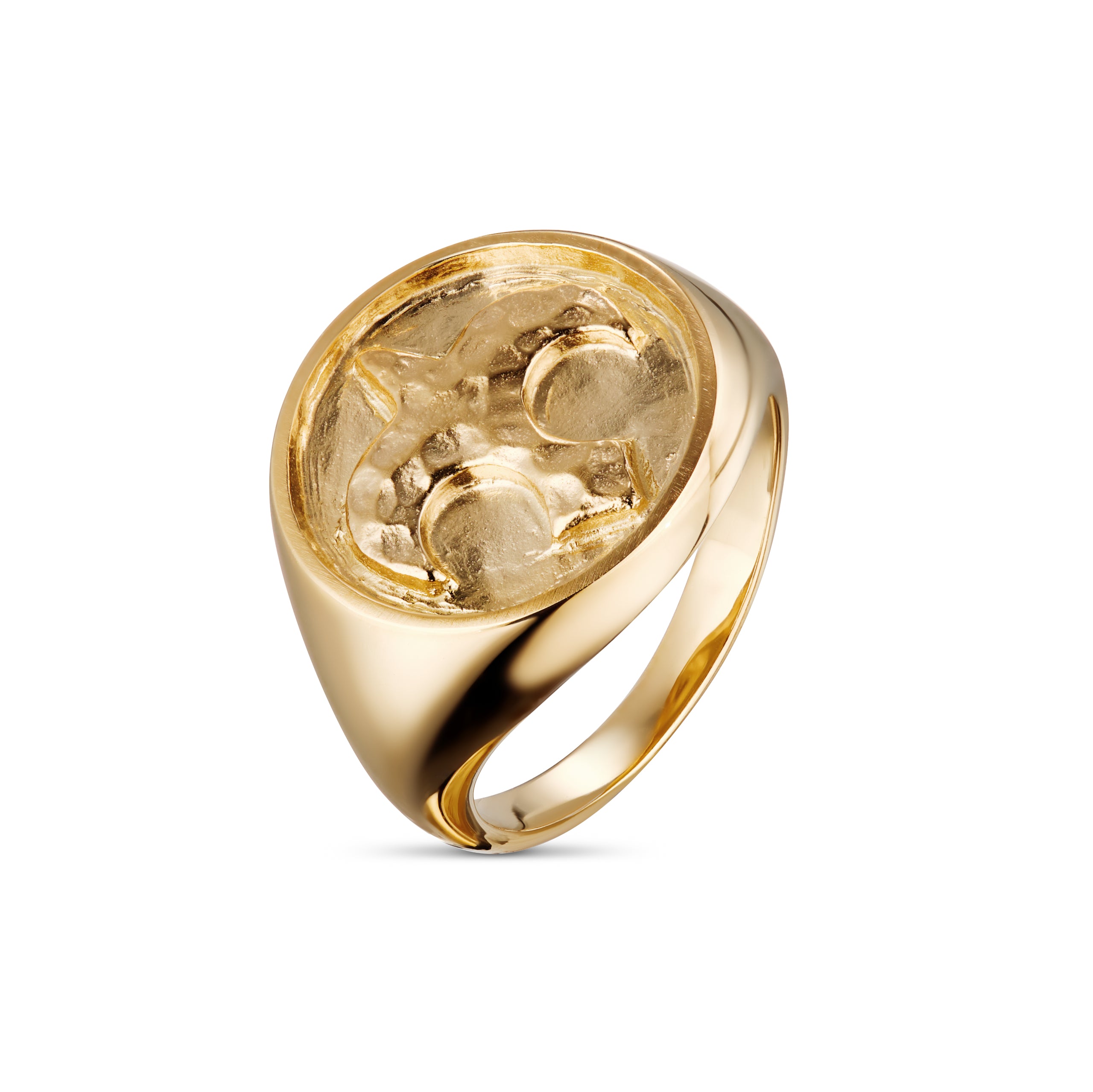 Antique Bird Ring | Yellow Gold