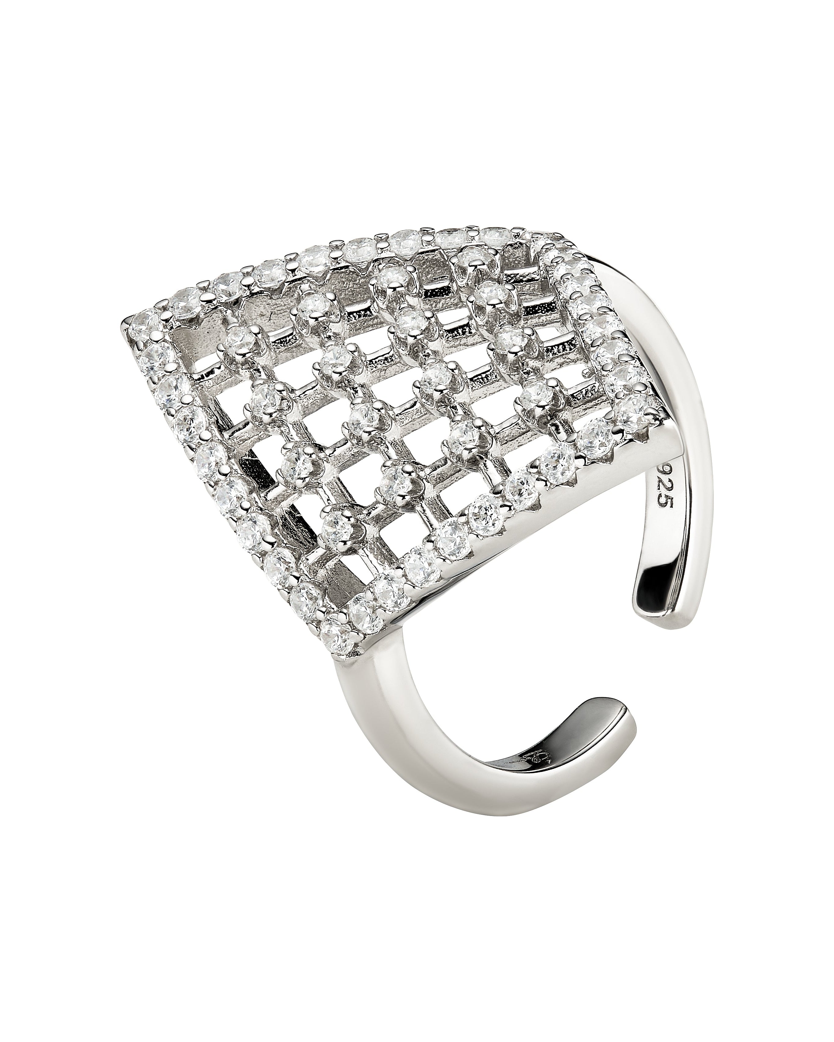 Amulet Ring | Rhodium