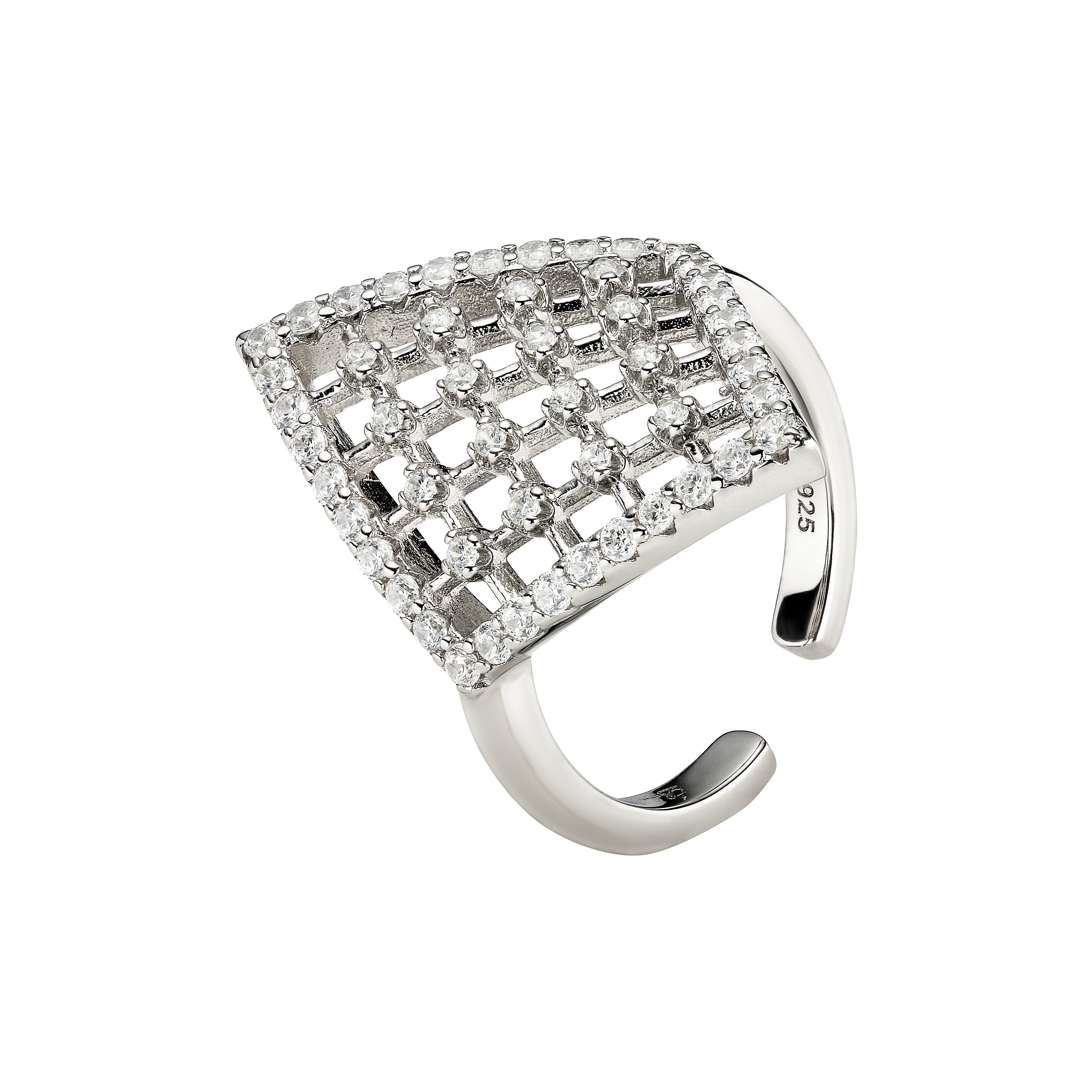 Amulet Ring | Rhodium