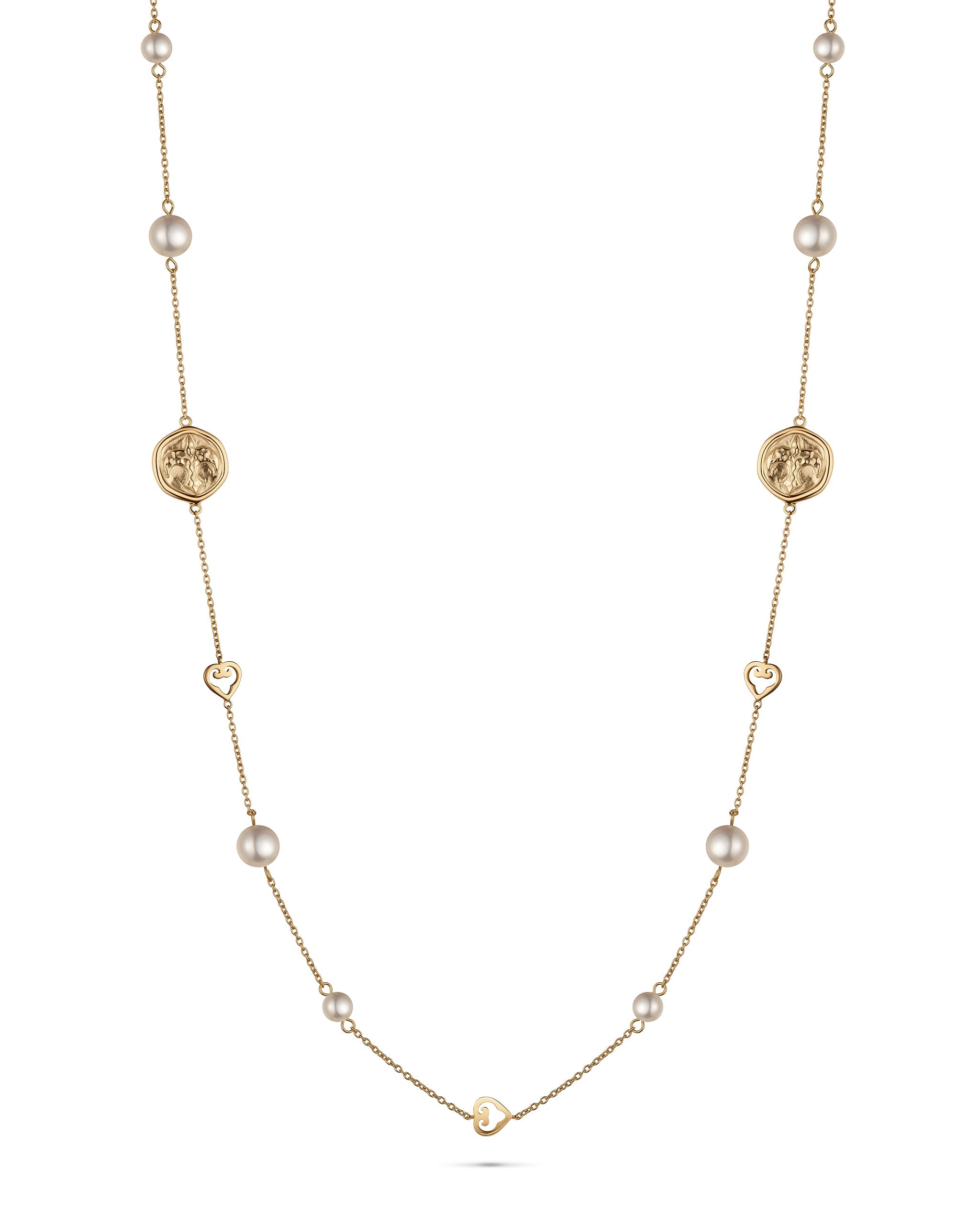 Antique Sautoir Necklace | Yellow Gold