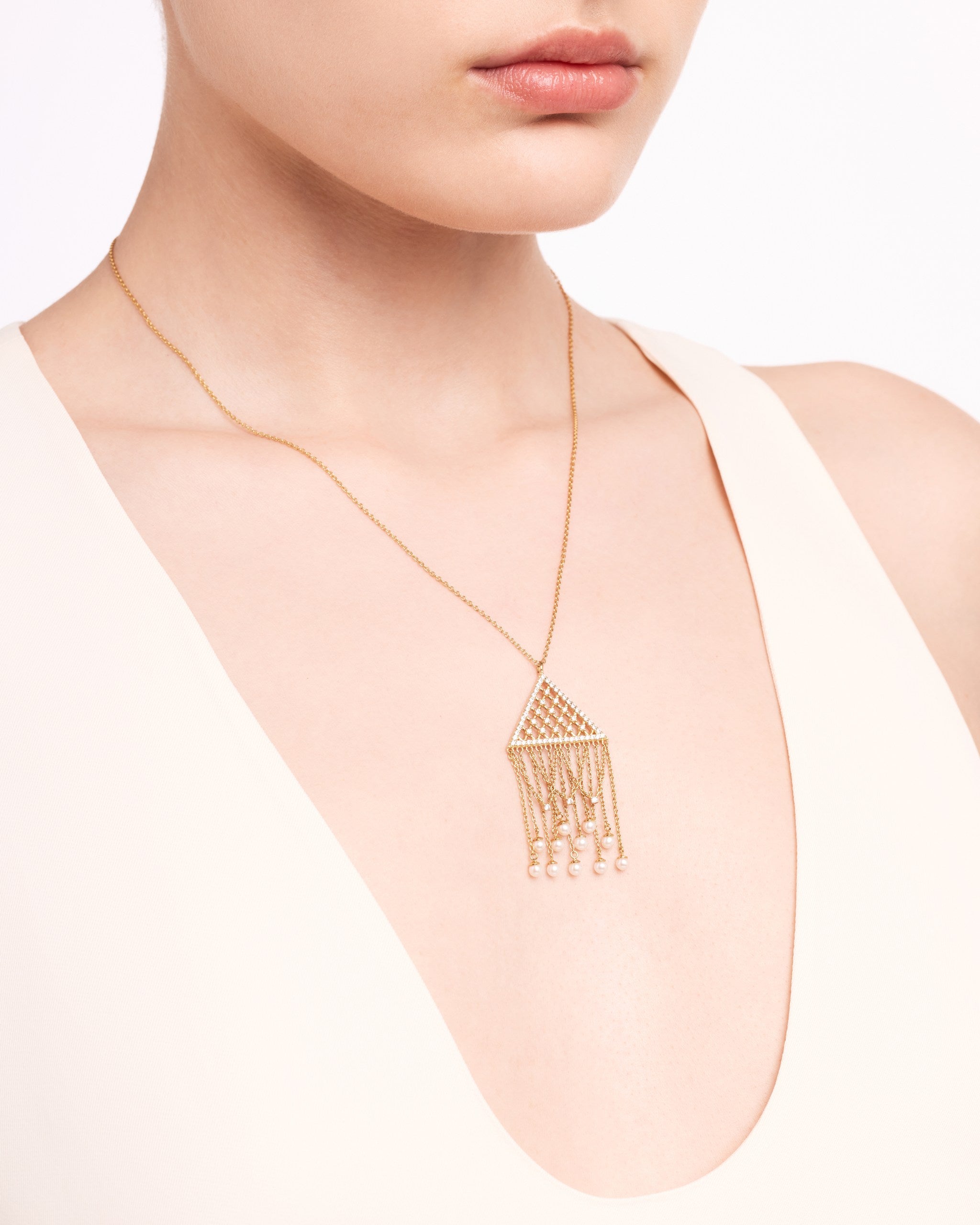Mini Amulet Necklace | Yellow Gold
