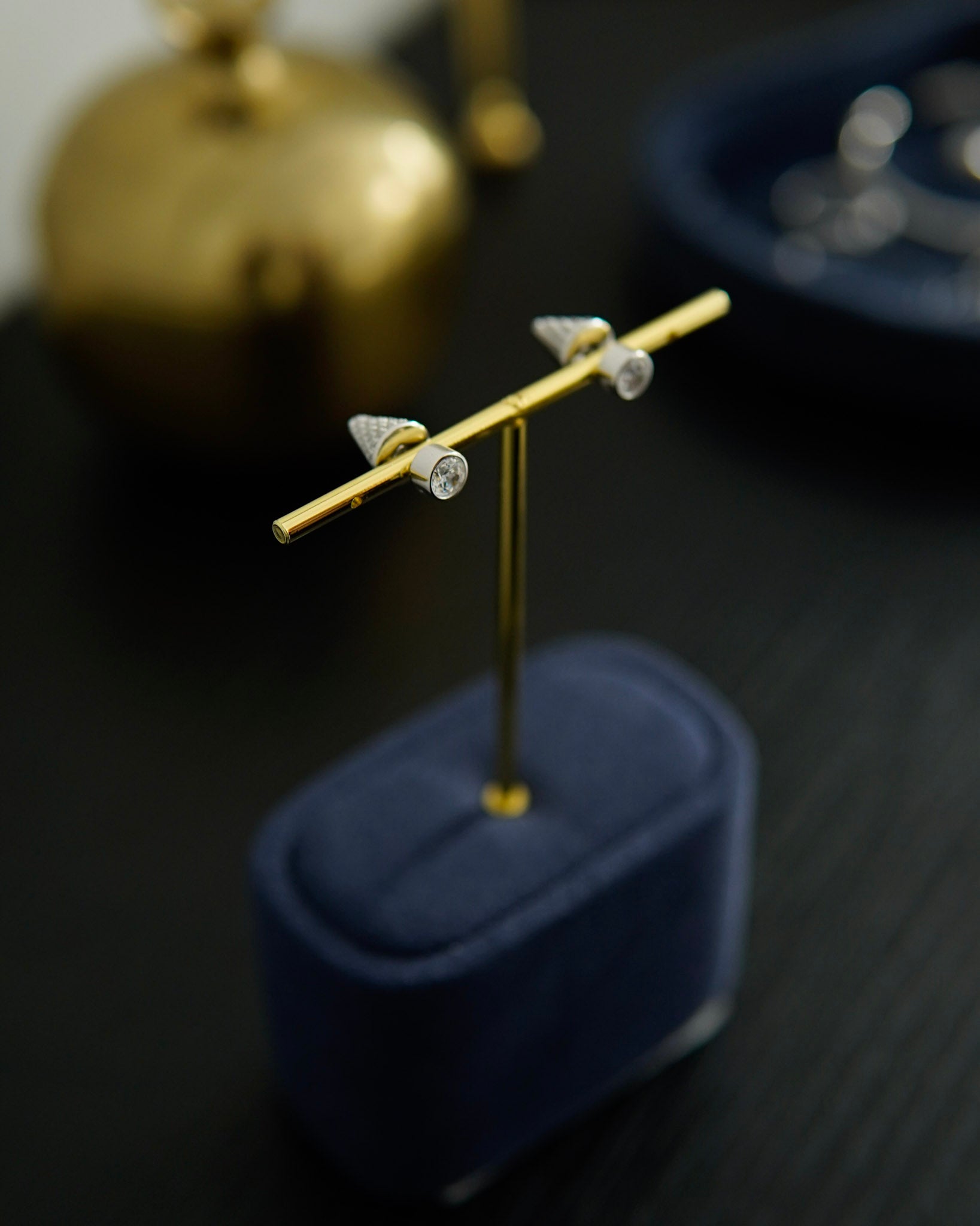 Queen of the Steppe Stud earrings | Silver