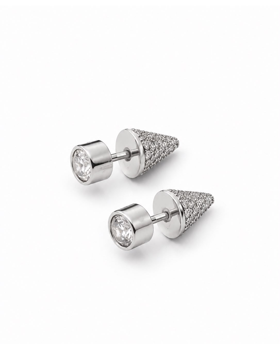 Queen of the Steppe Stud earrings | Silver