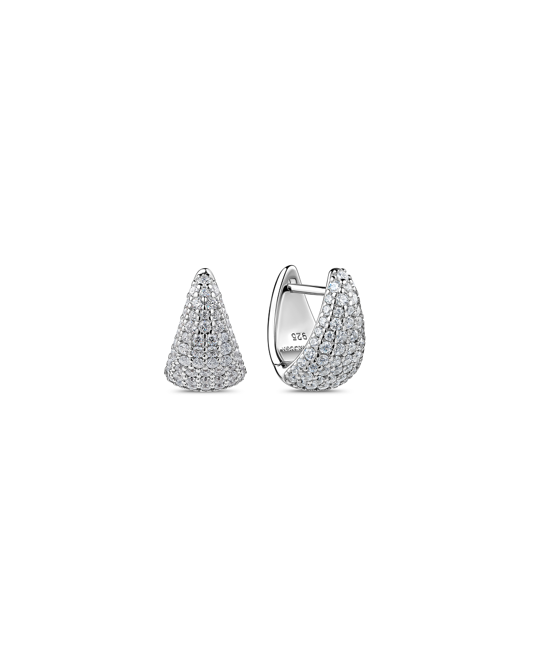 Queen of the Steppe Round Earrings | Silver