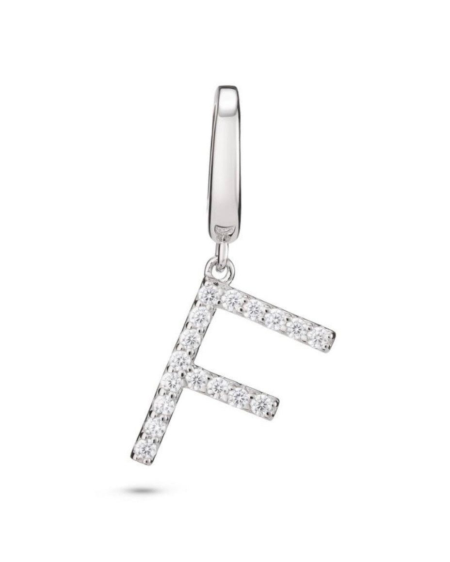 Letter F Charm