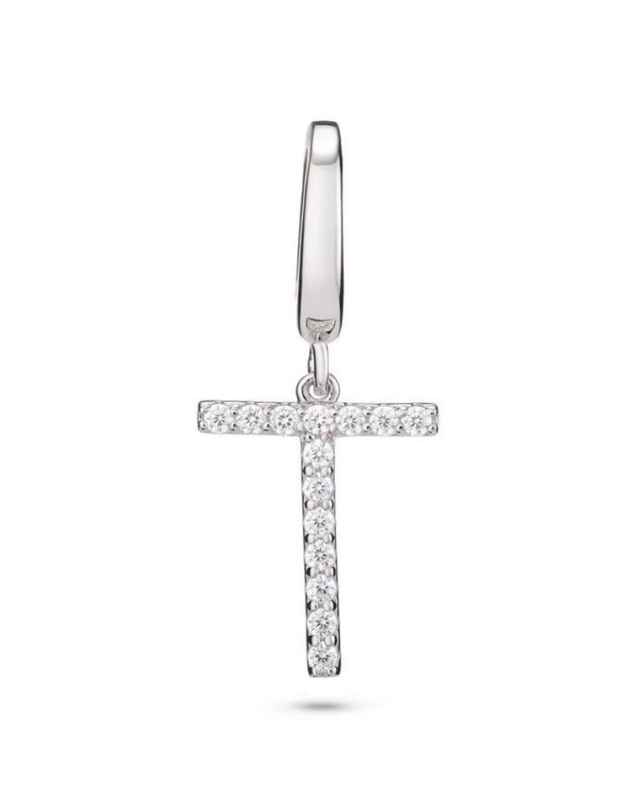 Letter T Charm