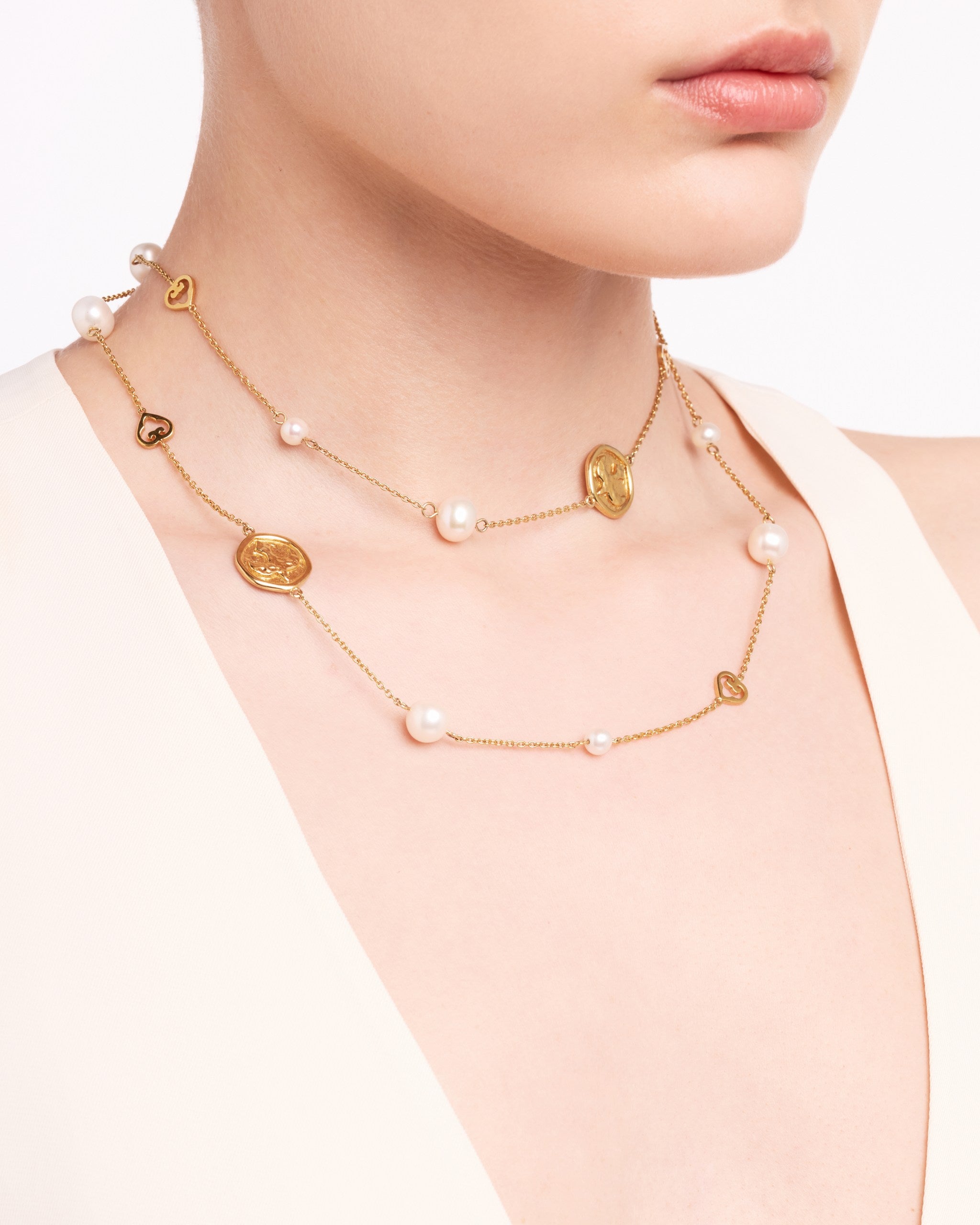 Antique Sautoir Necklace | Yellow Gold
