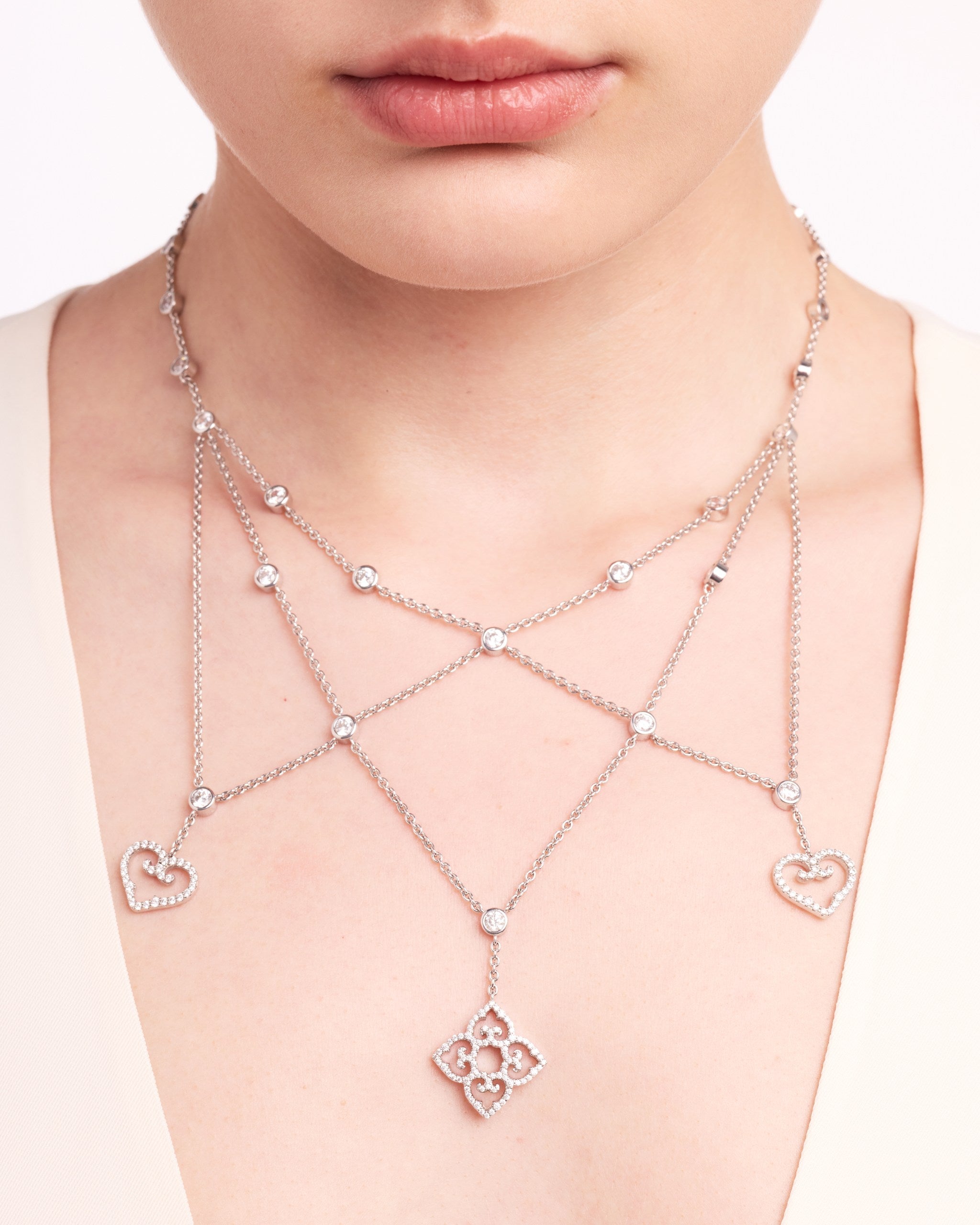 Constellation Necklace | Rhodium