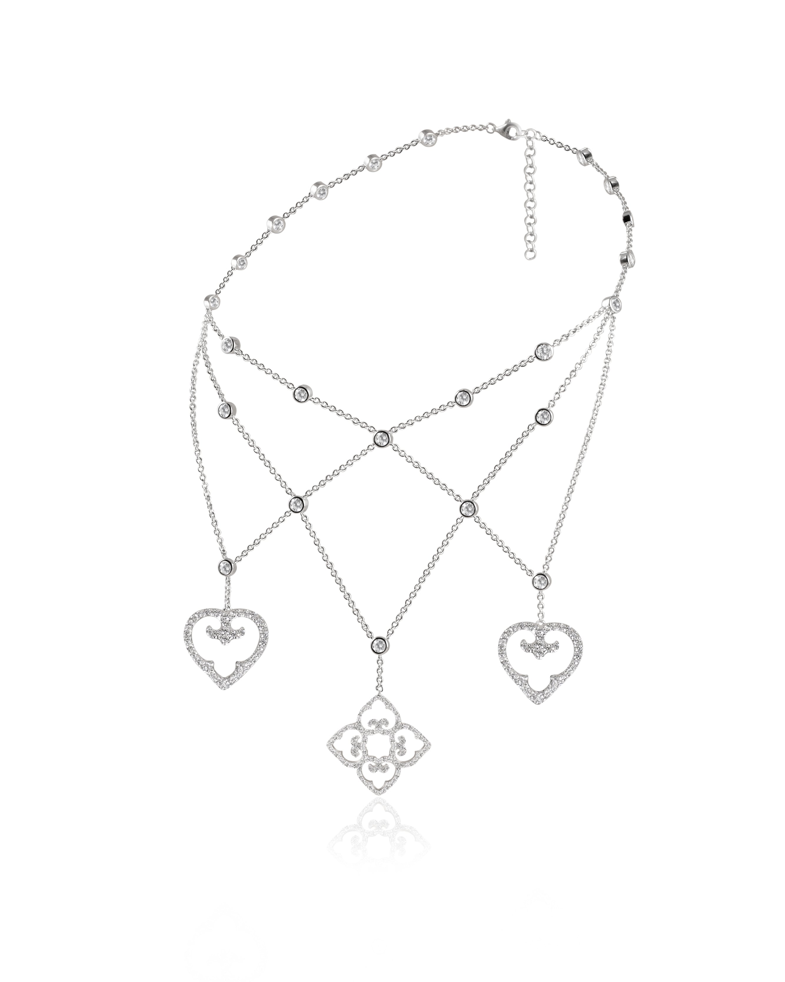Constellation Necklace | Rhodium